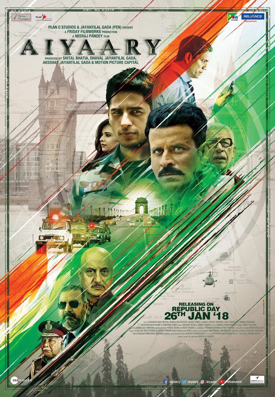 Aiyaary Movie Poster Hd , HD Wallpaper & Backgrounds