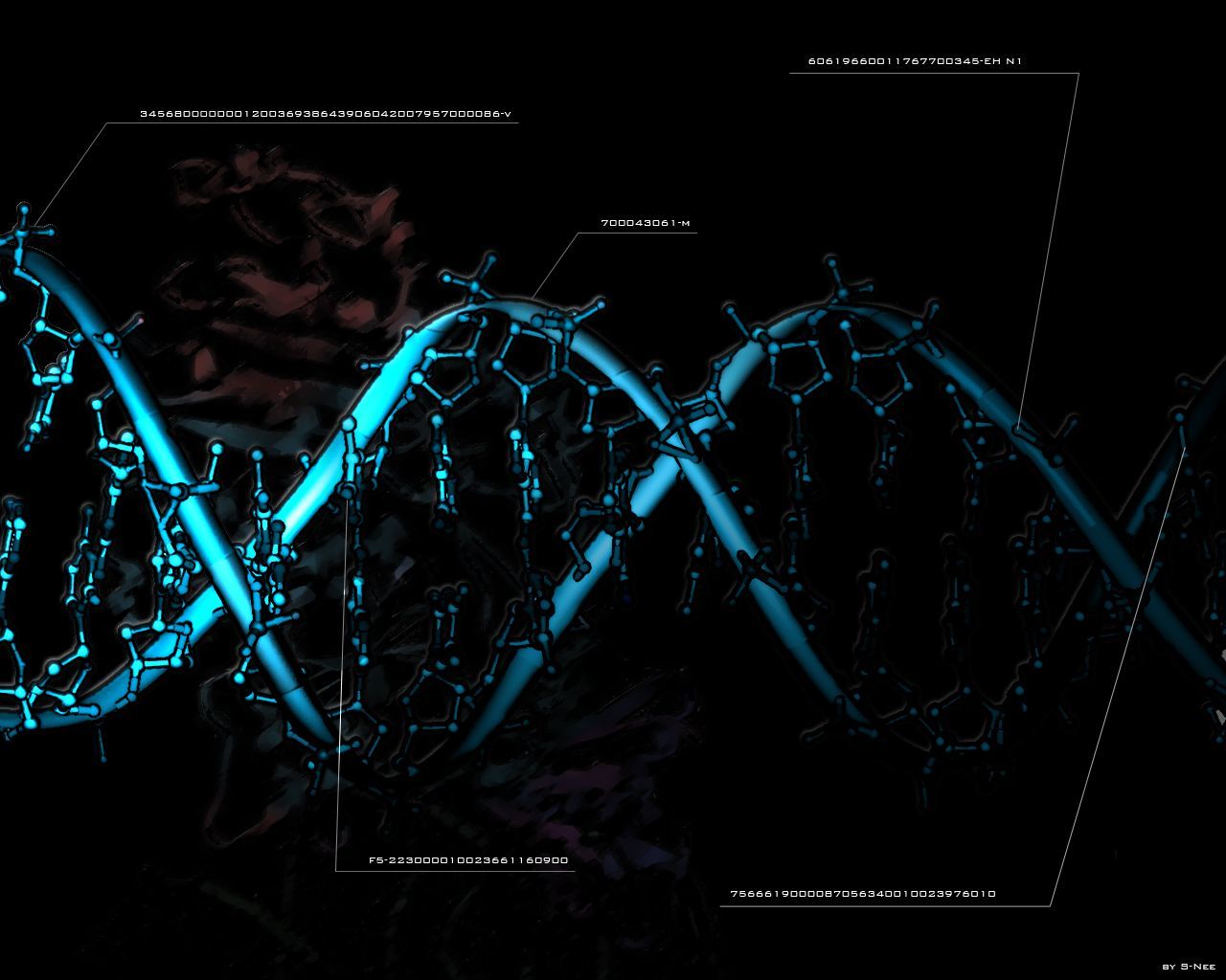 Molecule Wallpaper - Dna Aliens , HD Wallpaper & Backgrounds
