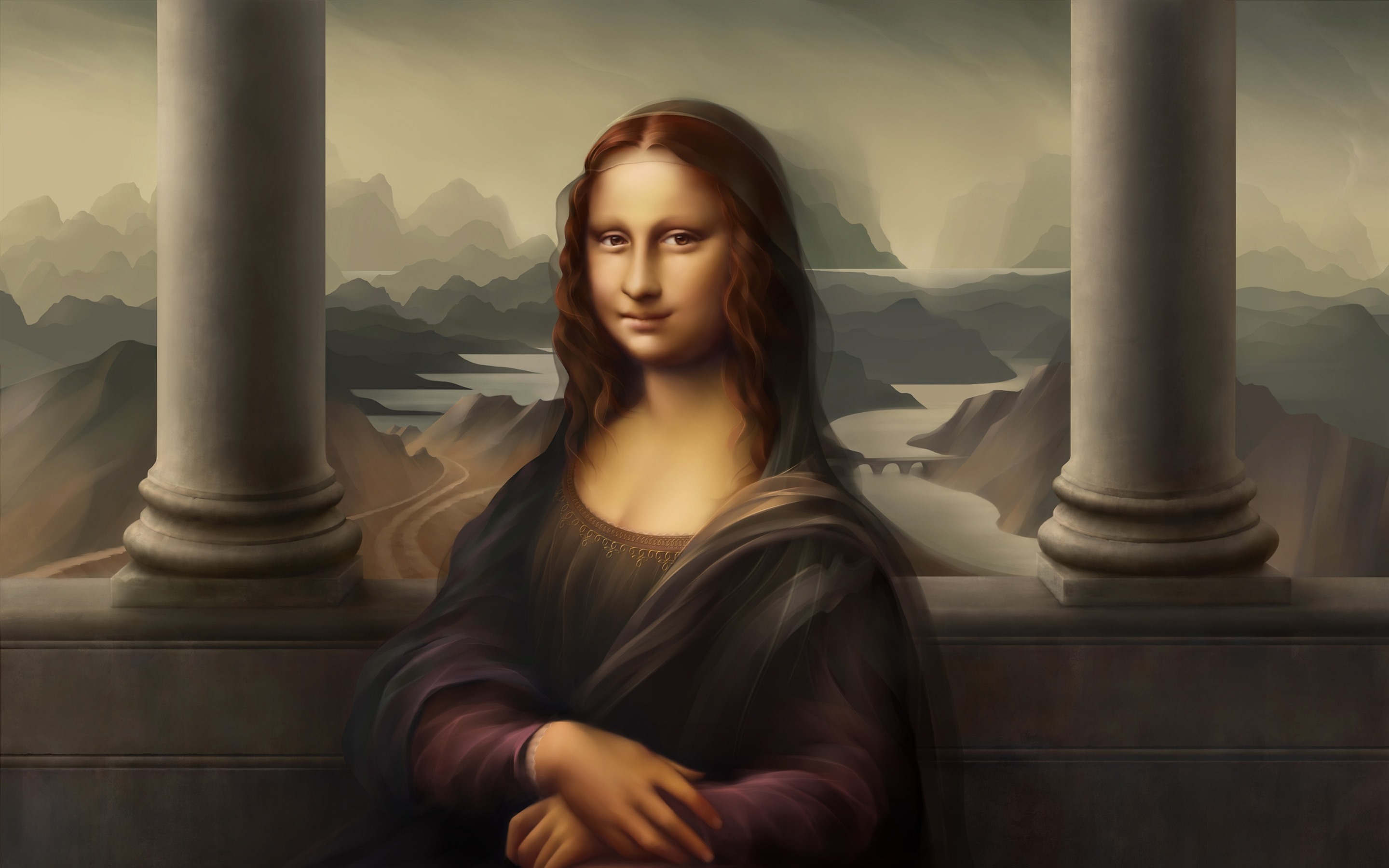 Download This Wallpaper - Da Vinci, Leonardo , HD Wallpaper & Backgrounds