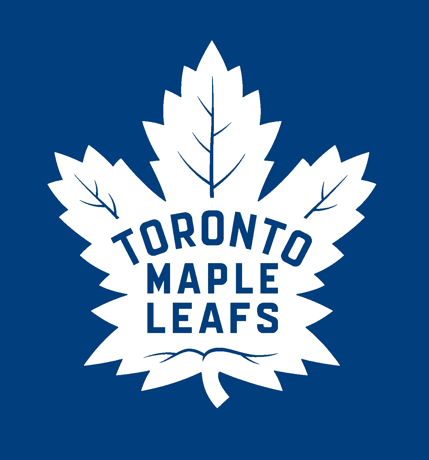 Toronto Maple Leafs Emblem, New, Blue Bg - Toronto Maple Leafs , HD Wallpaper & Backgrounds