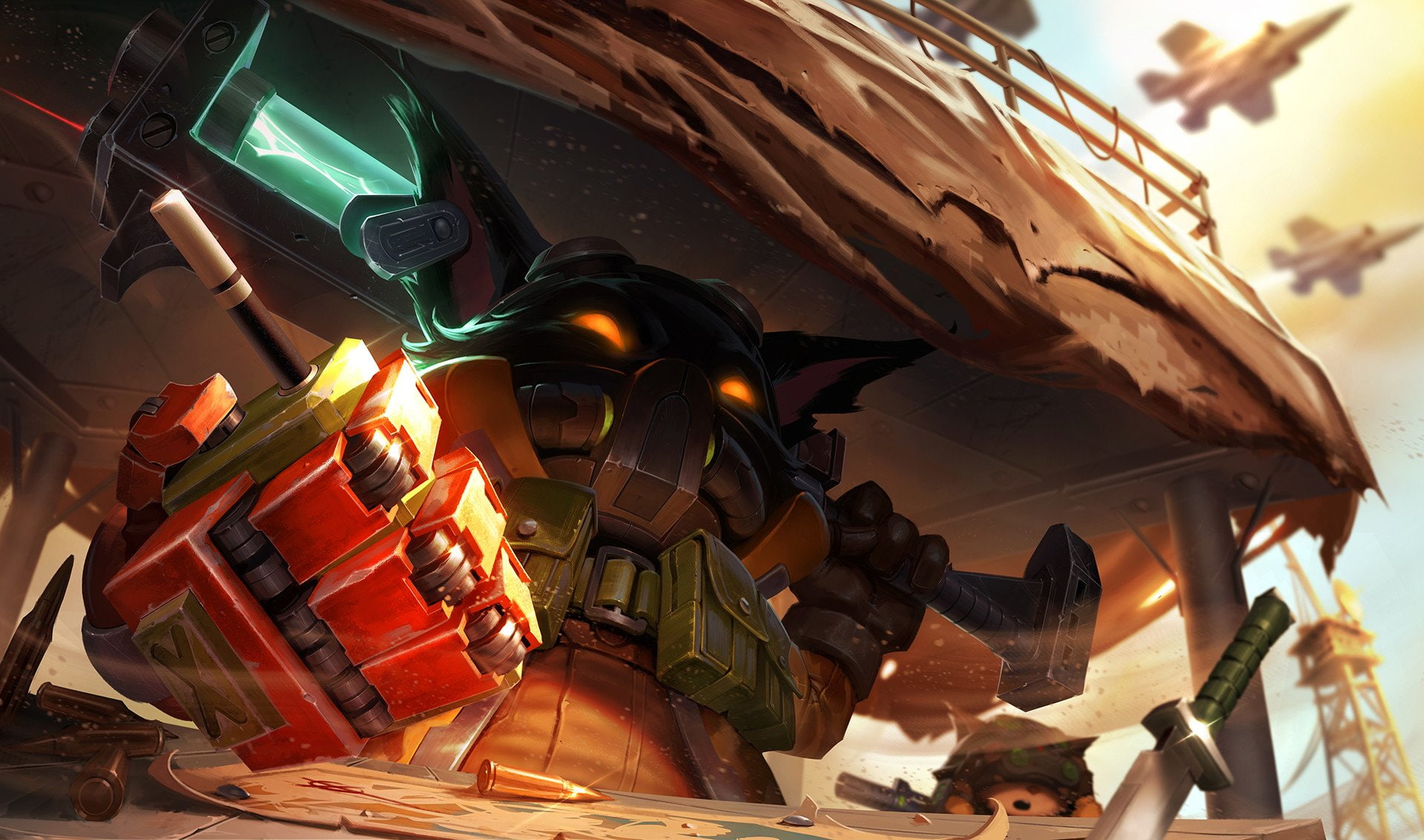 Video Game, League Of Legends, Teemo , Veigar ( - Omega Squad Veigar , HD Wallpaper & Backgrounds
