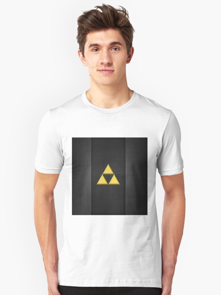 Triforce Wallpaper Unisex T Shirt - Pantone Black T Shirt , HD Wallpaper & Backgrounds