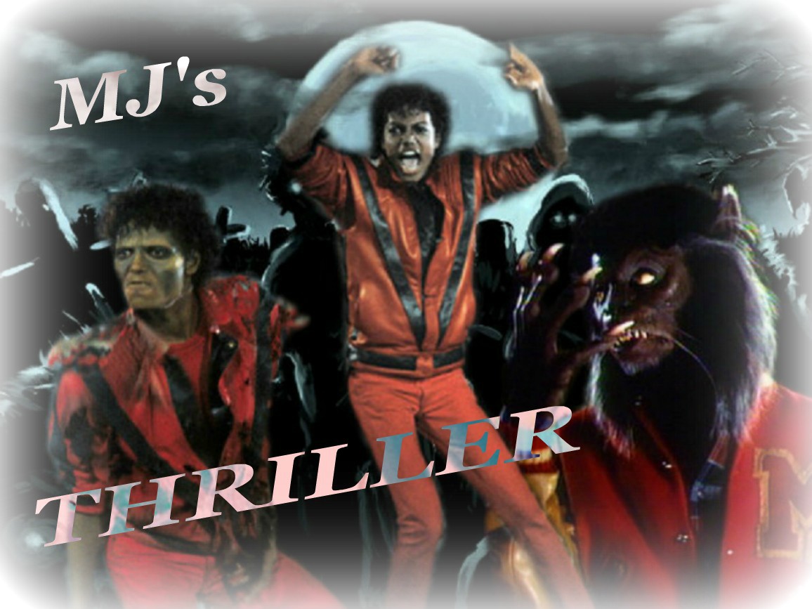 Micheal Jackson's Thriller Images Mj Thriller Hd Wallpaper - Album Cover , HD Wallpaper & Backgrounds