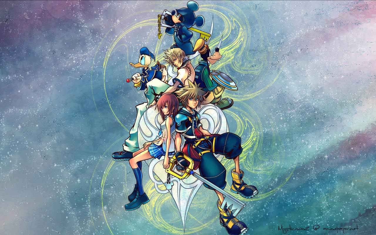 Kingdom Hearts 2 Wallpaper Iphone , HD Wallpaper & Backgrounds