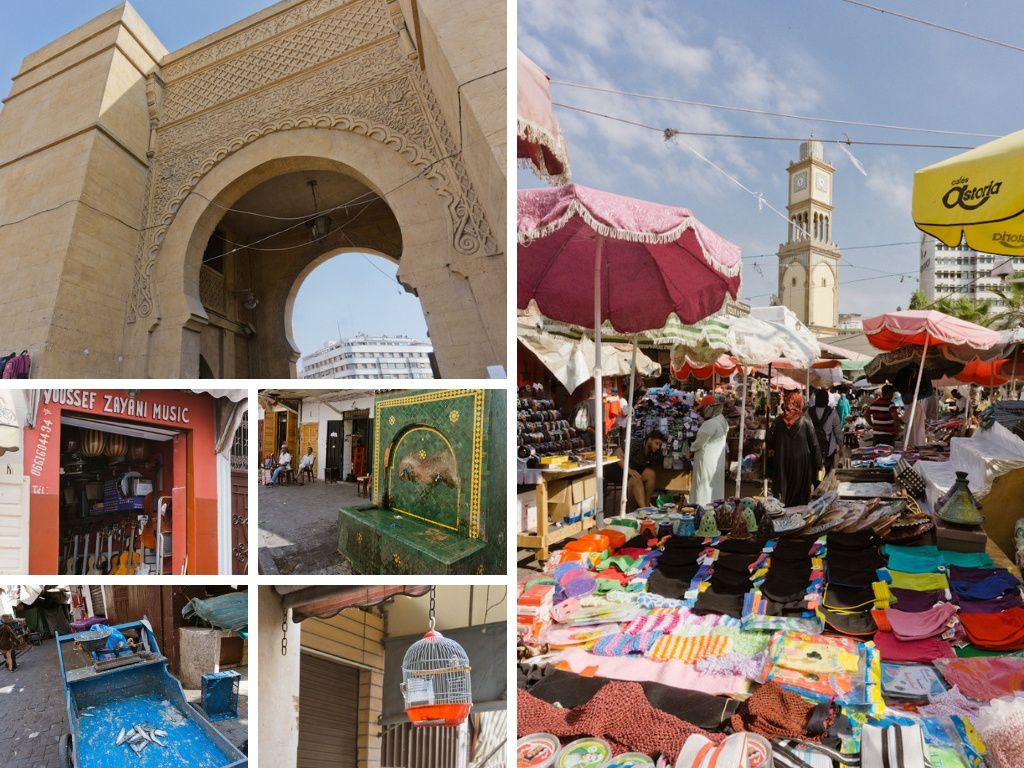 One Day In Casablanca, Morocco Complete Guide To A - Marketplace , HD Wallpaper & Backgrounds
