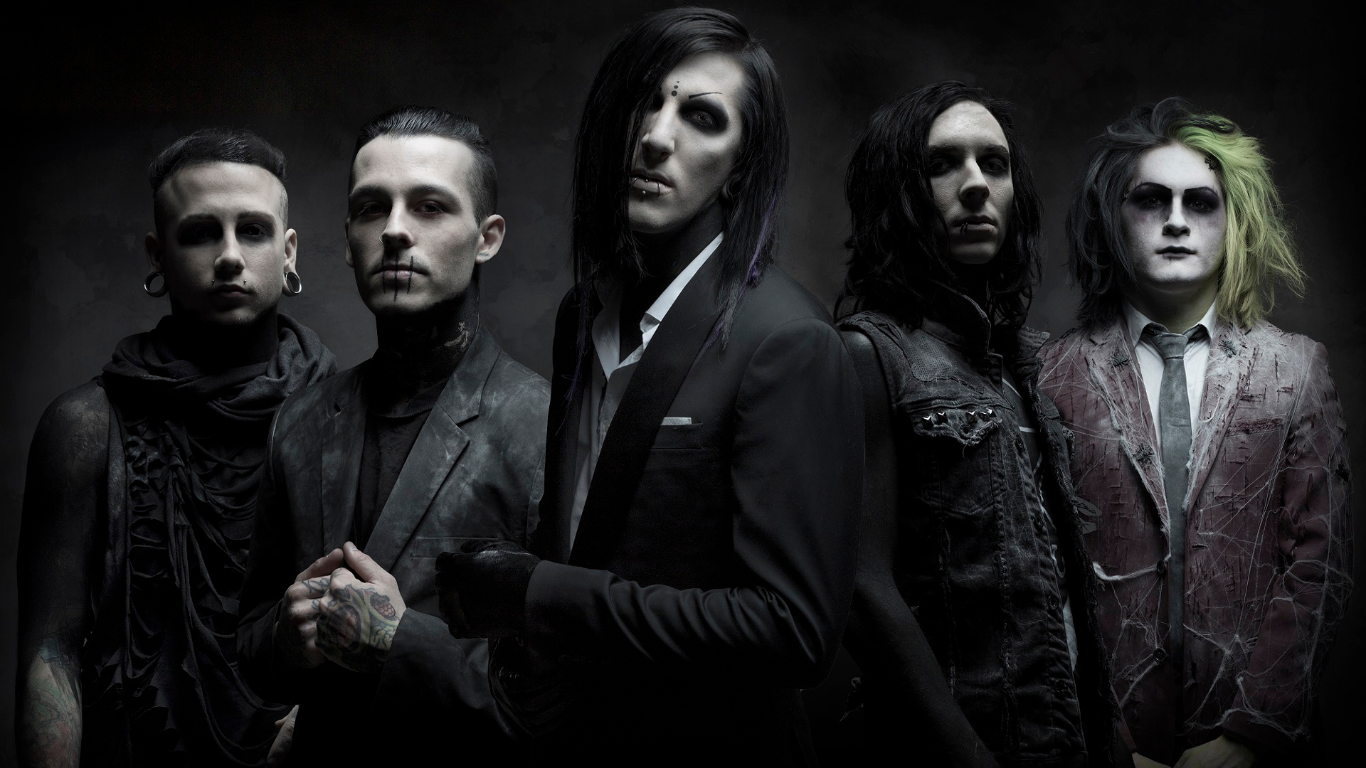 Motionless In White Backdrop Wallpaper - Motionless In White , HD Wallpaper & Backgrounds