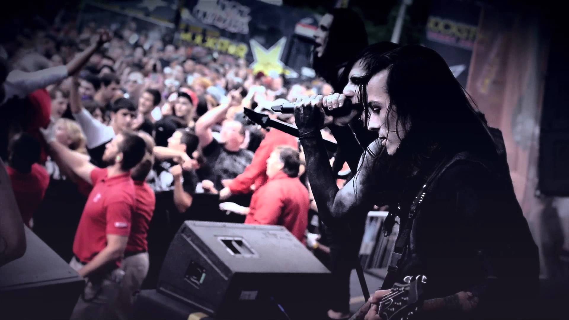 Motionless In White, Metalcore, Group Of People, Adult, - Motionless In White Live , HD Wallpaper & Backgrounds