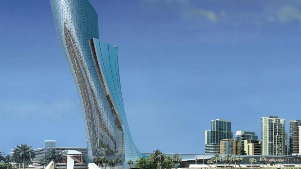 Modern High Rise In Abu Dhabi Wallpaper - Piazza Dei Miracoli , HD Wallpaper & Backgrounds