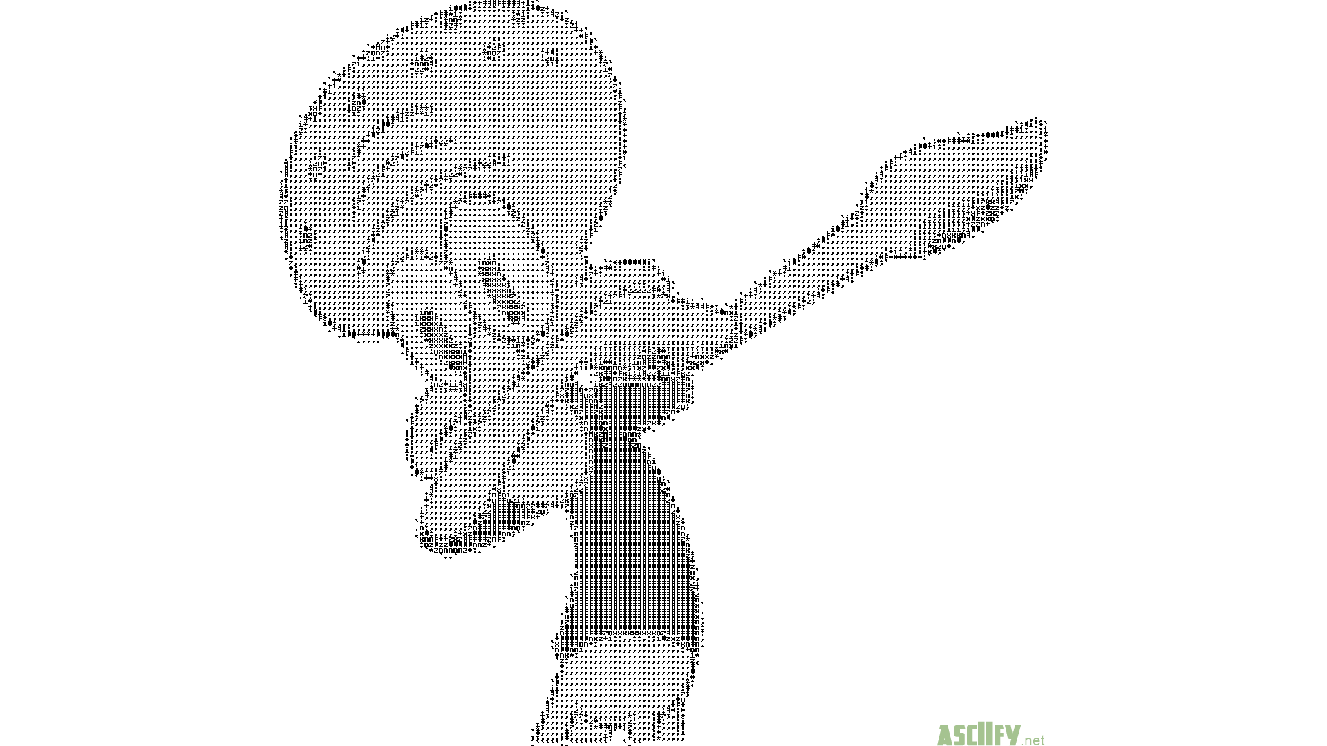 Asciify - Net - Squidward Dab - Dab On Them Haters , HD Wallpaper & Backgrounds