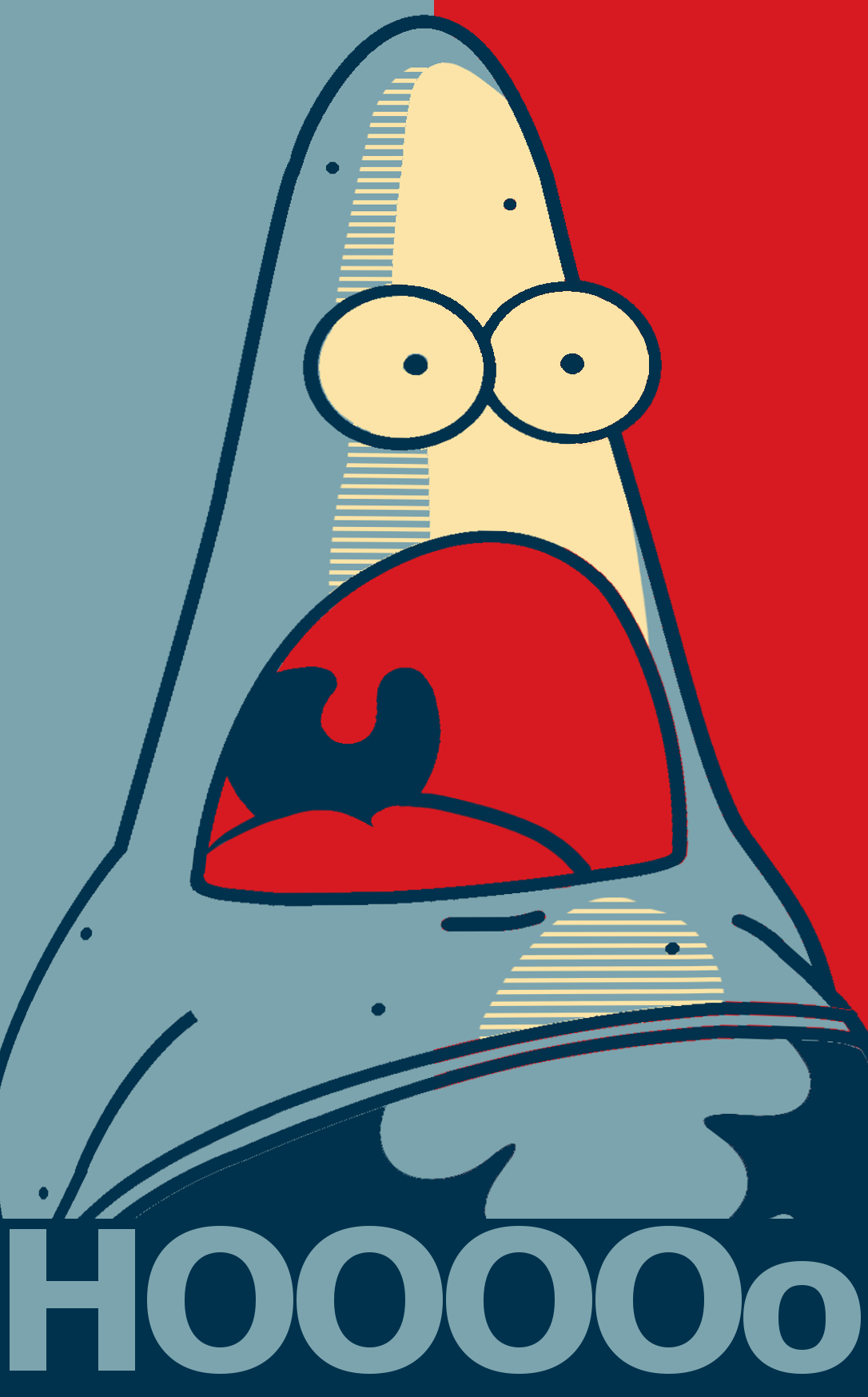 Patrick Star Squidward Tentacles Cartoon Vertebrate - Surprised Patrick Meme , HD Wallpaper & Backgrounds
