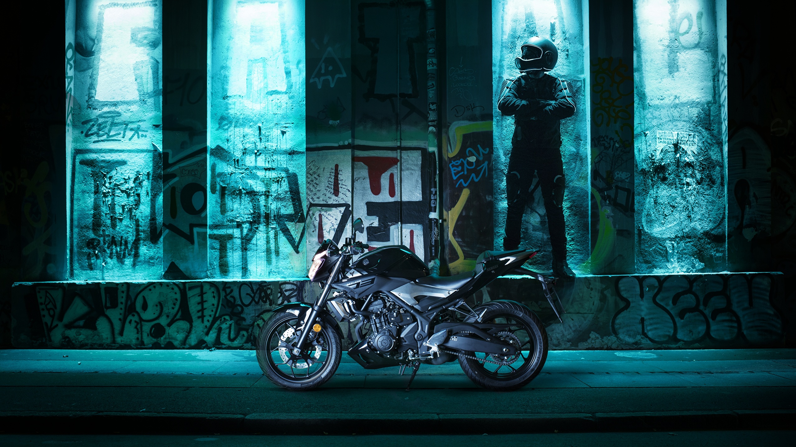 2560 X - Yamaha Mt 03 , HD Wallpaper & Backgrounds