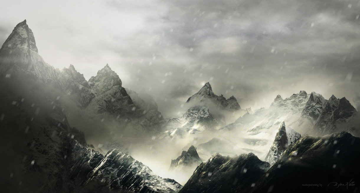 Misty Mountains , HD Wallpaper & Backgrounds