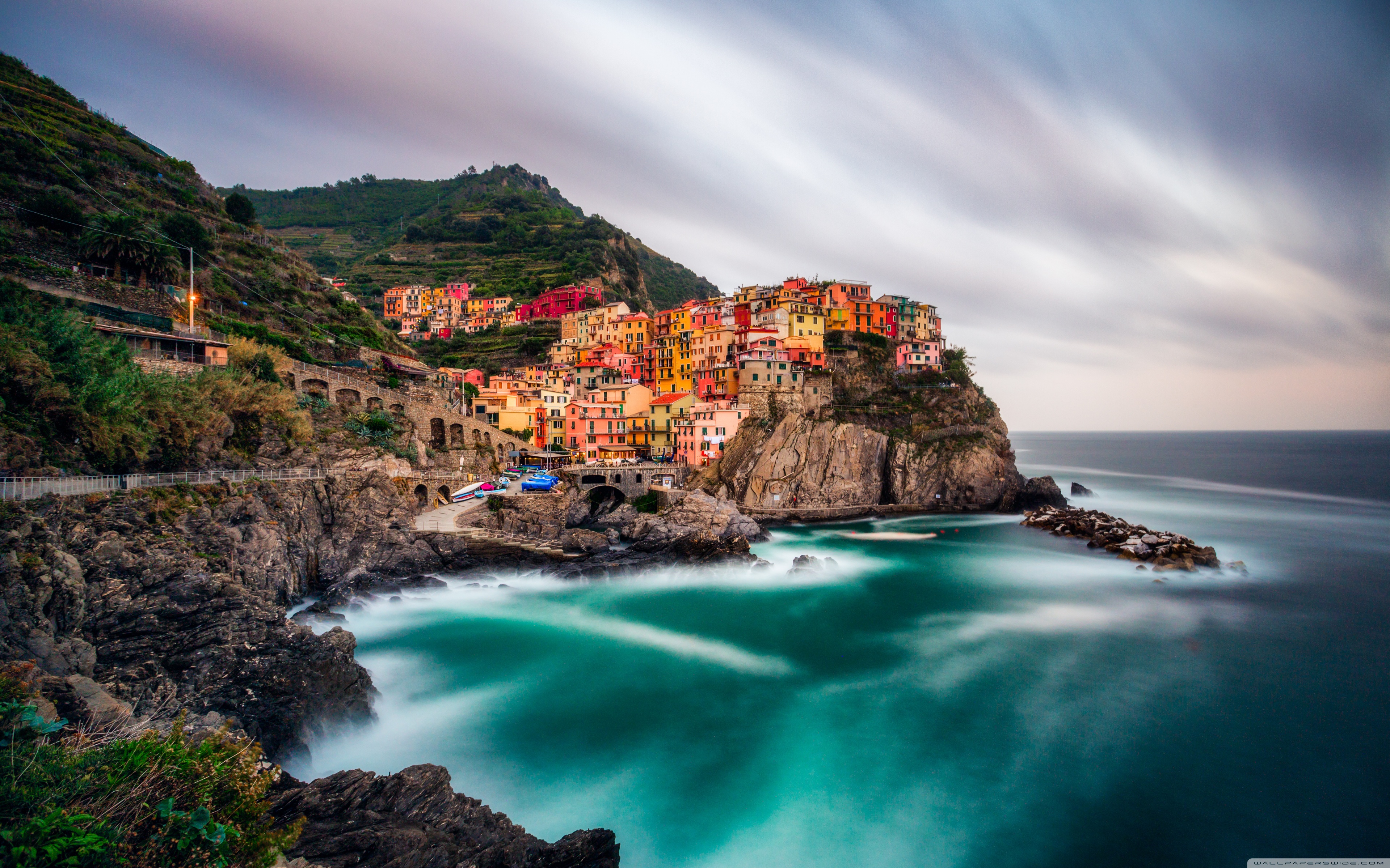 Wide 16 - - Cinque Terre Italy , HD Wallpaper & Backgrounds