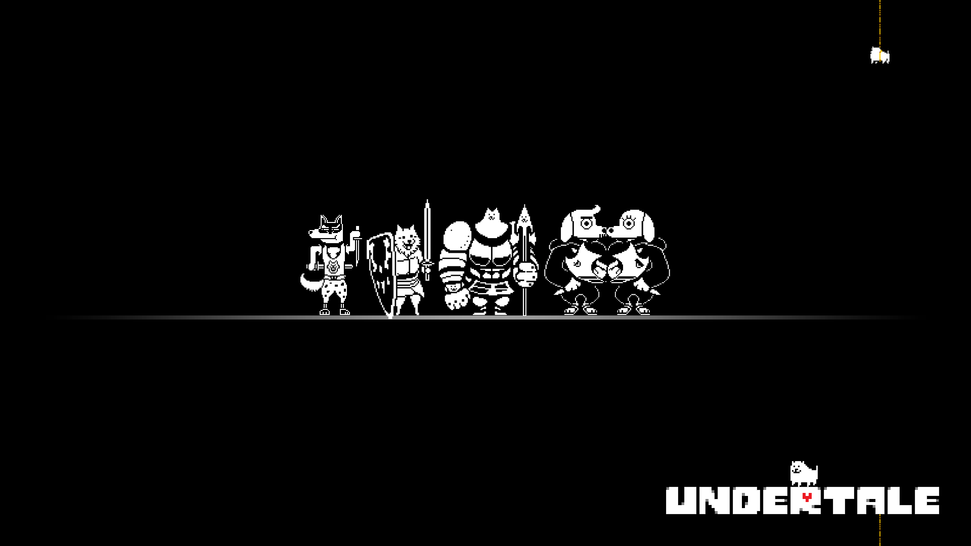 Hd Wallpaper - Undertale Dogs , HD Wallpaper & Backgrounds