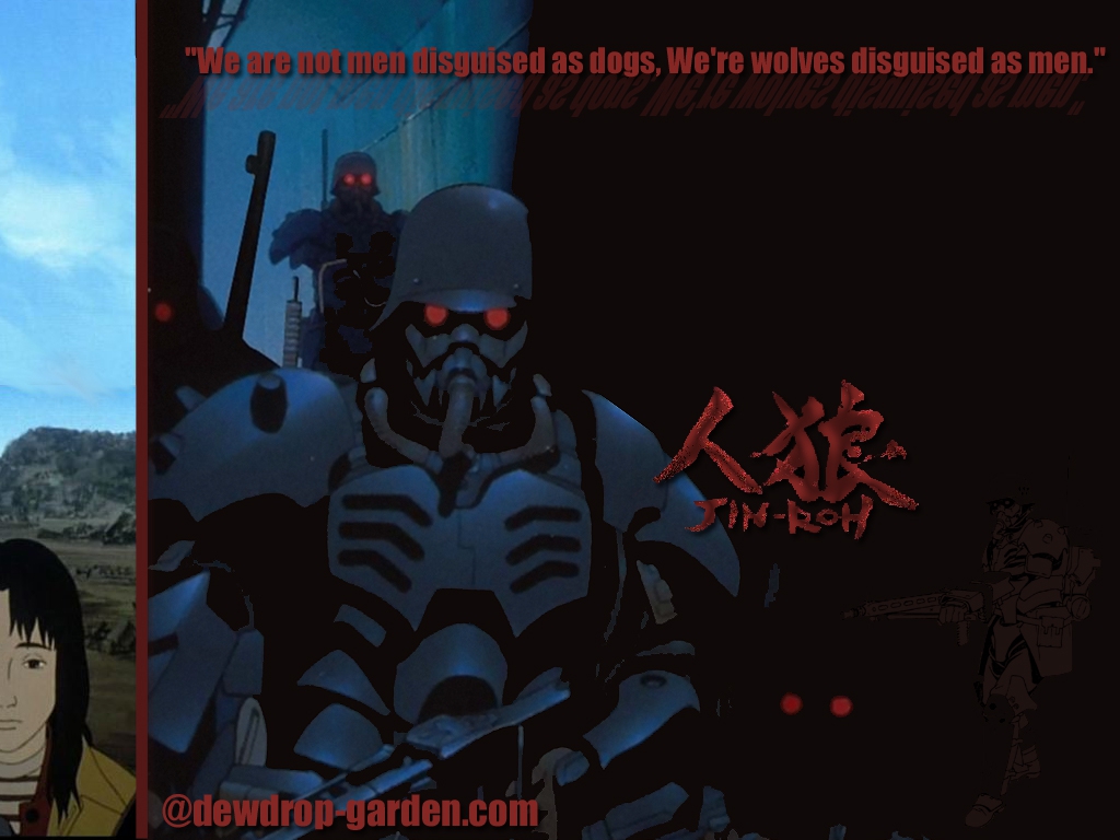 Jin-roh Wallpaper, 1024x768, - Jin Roh The Wolf Brigade Logo , HD Wallpaper & Backgrounds