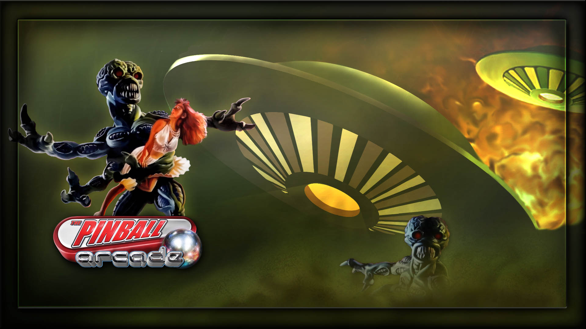 Card 5 Of 9artwork - Attack From Mars Pinball , HD Wallpaper & Backgrounds