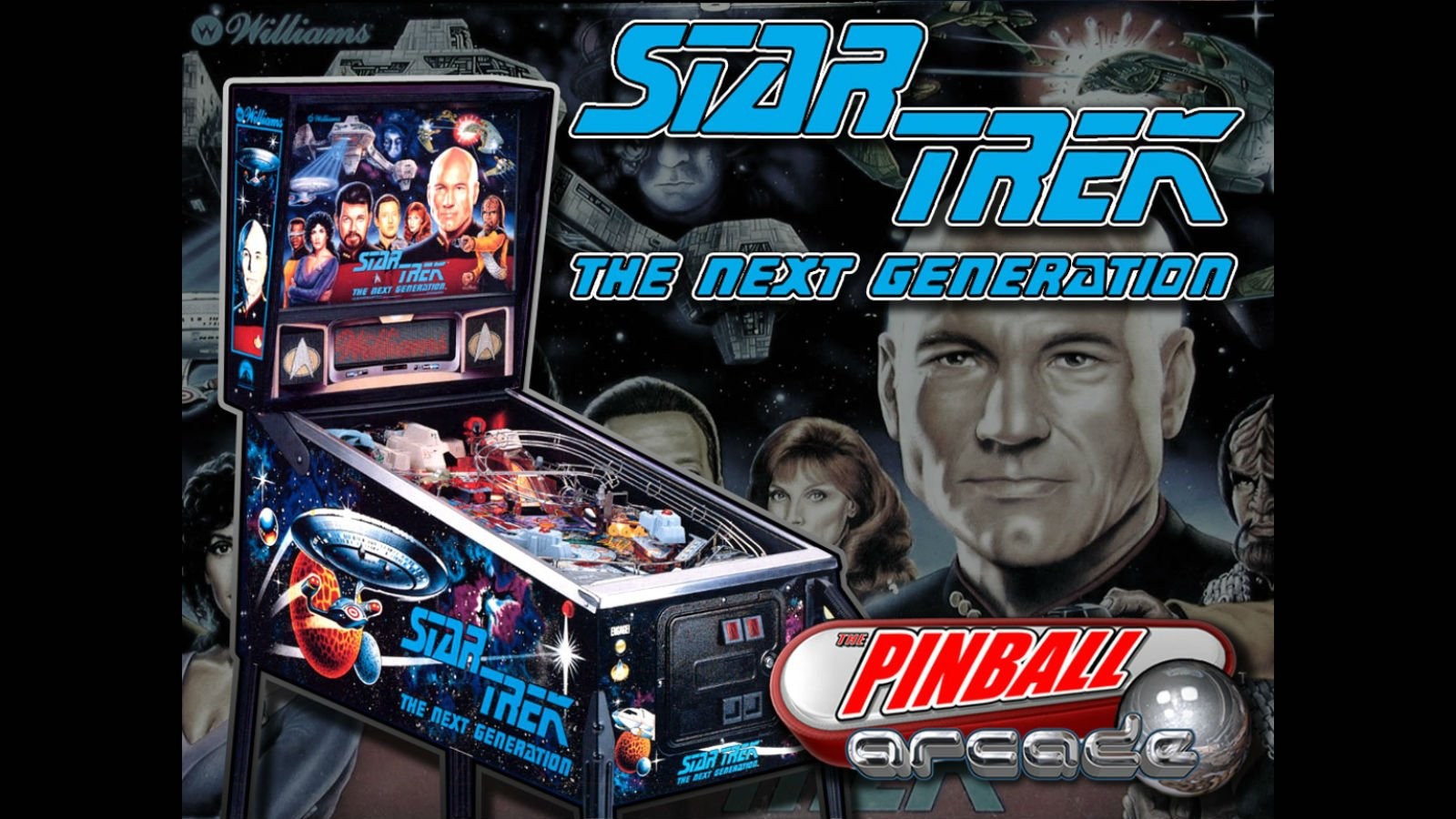 Poster,windows Desktop Images, Science, Series, Trek, - Star Trek Tng Pinball , HD Wallpaper & Backgrounds