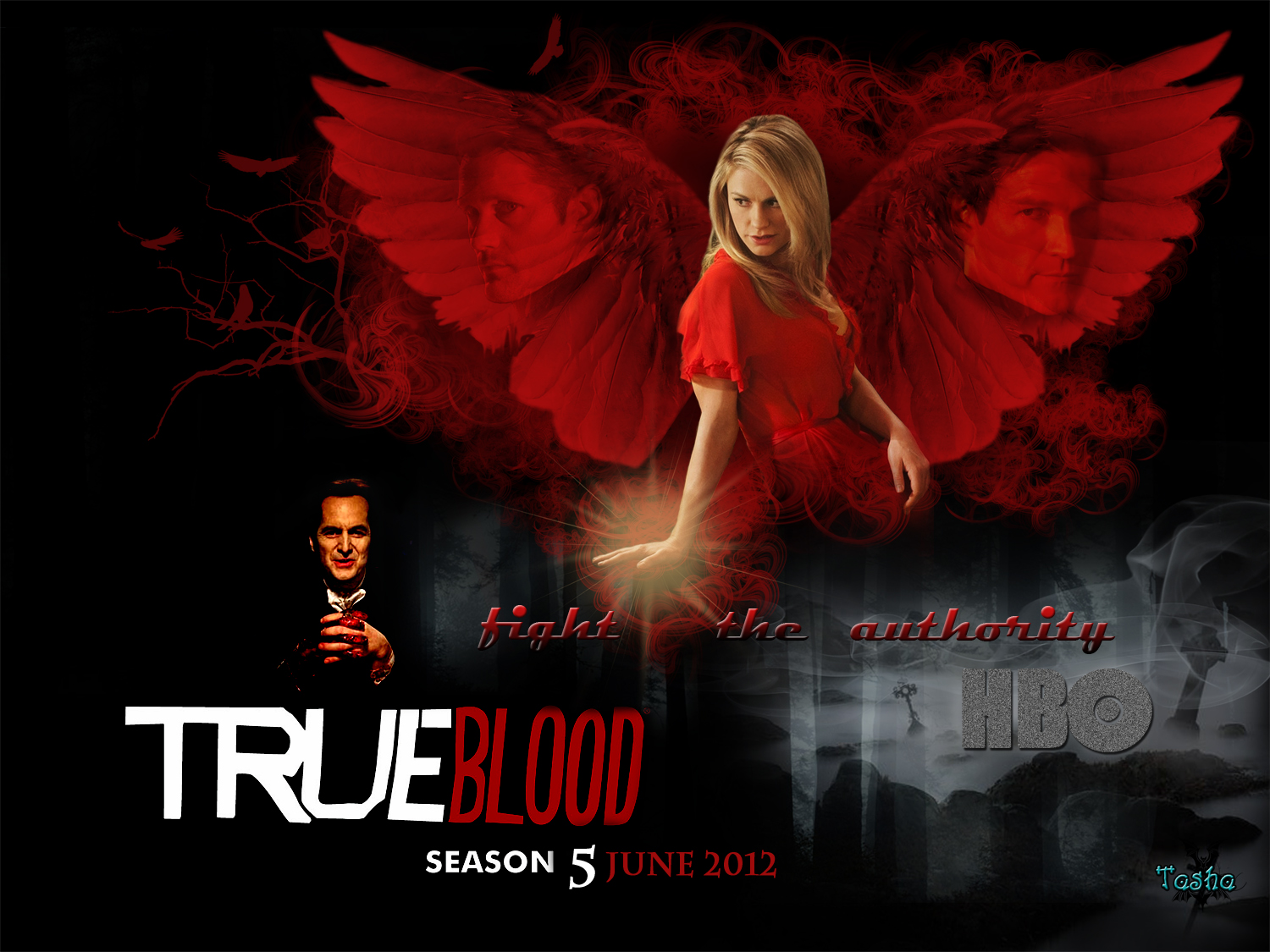 True Blood Hd Wallpaper - True Blood Season 2 , HD Wallpaper & Backgrounds