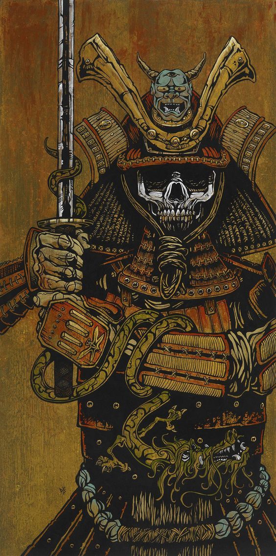 Samurai Wallpaper - David Lozeau Samurai , HD Wallpaper & Backgrounds