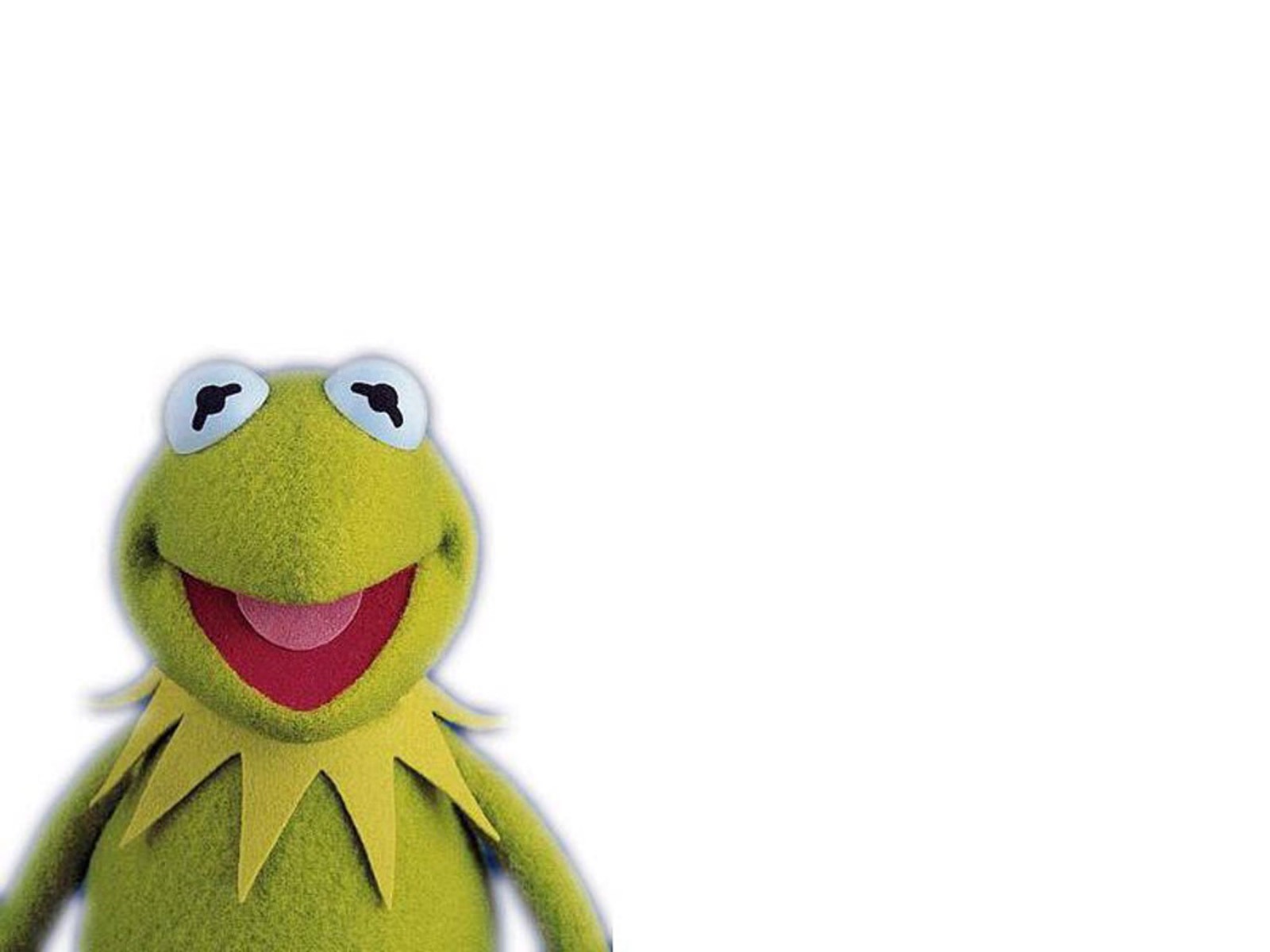 Kermit The Frog Wallpaper 1600x1200, - Kermit The Frog With White Background , HD Wallpaper & Backgrounds