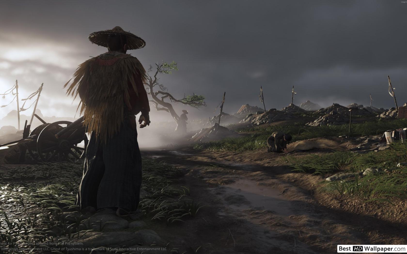 Wide - Ghost Of Tsushima Game , HD Wallpaper & Backgrounds