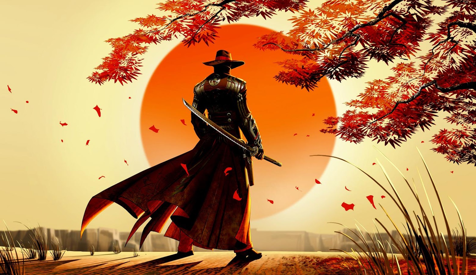 High Samurai Wallpaper Images - Red Steel 2 Art , HD Wallpaper & Backgrounds