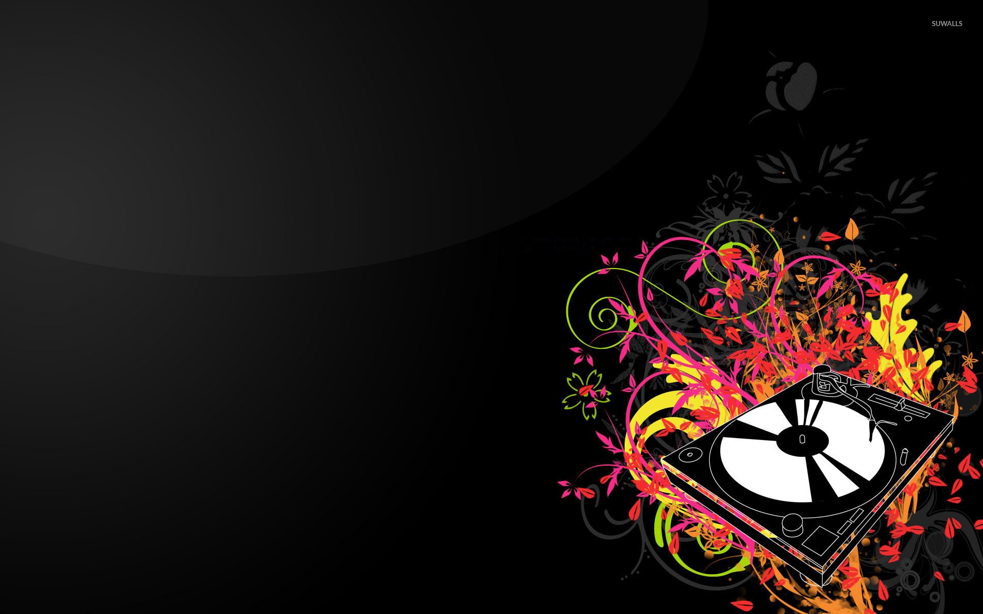 Related Wallpapers From Cool Turntable Wallpaper - Full Hd Dj Logo , HD Wallpaper & Backgrounds