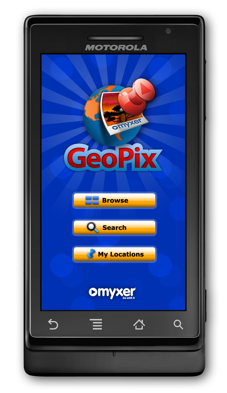 Geopix Logo Geopix Wallpaper Sample - Motorola Milestone , HD Wallpaper & Backgrounds