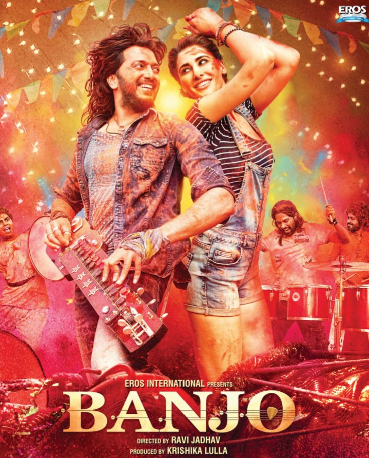 Poster - Banjo - Hindi Movies Riteish Deshmukh , HD Wallpaper & Backgrounds