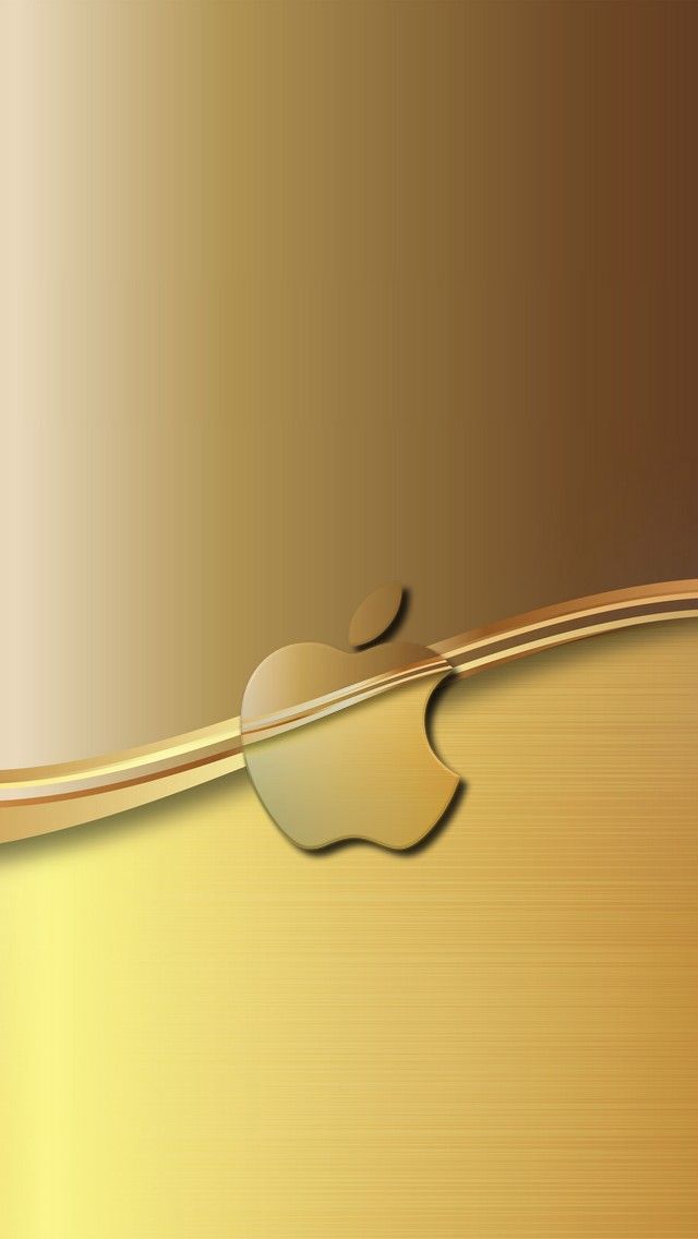 Gold Apple 640 X 1136 Wallpapers Available For Free - Gold Apple Iphone X , HD Wallpaper & Backgrounds