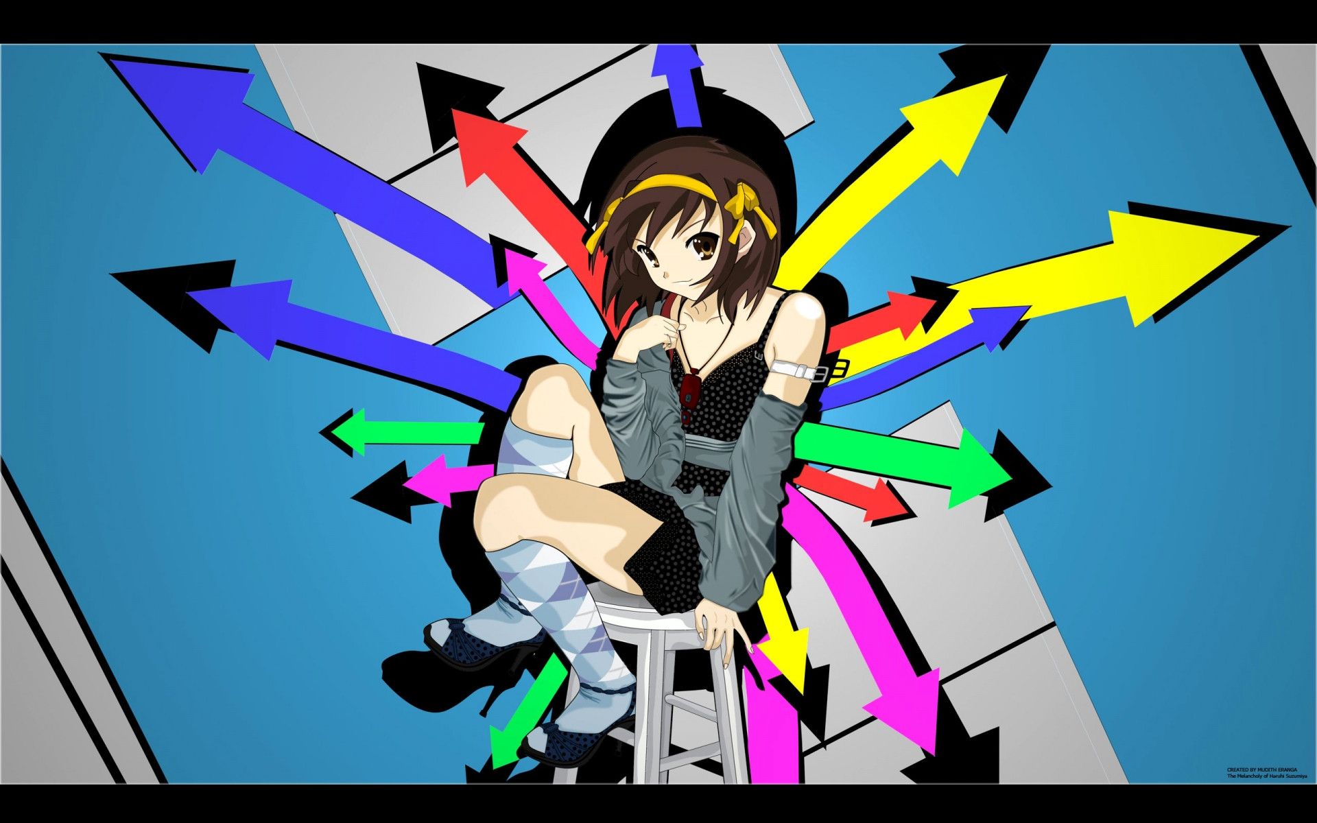 Haruhi Suzumiya Wallpaper , HD Wallpaper & Backgrounds