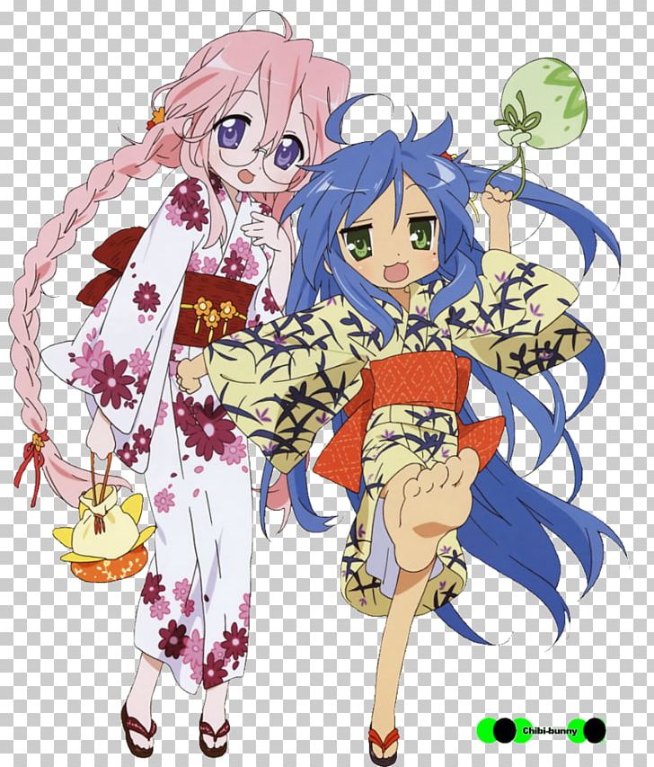 Konata Izumi Lucky Star Anime Haruhi Suzumiya Desktop - Lucky Star Konata And Miyuki , HD Wallpaper & Backgrounds