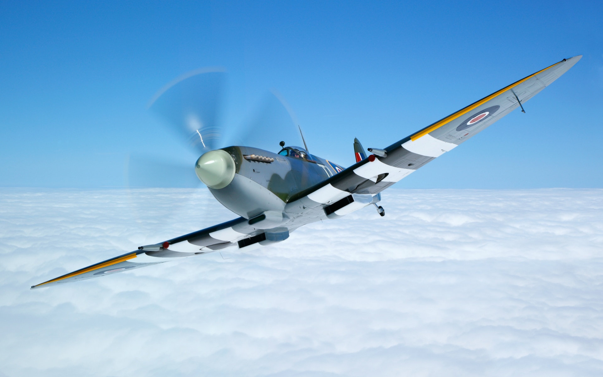 Wallpaper Of Aircraft, Supermarine Spitfire, Warplane - Supermarine Spitfire , HD Wallpaper & Backgrounds