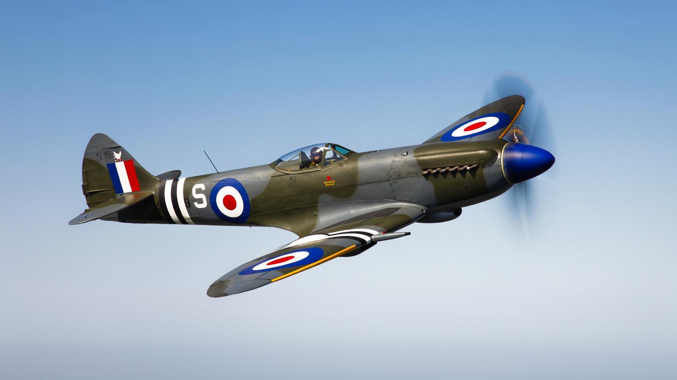 Spitfire Wallpaper4 - Spitfire 18 , HD Wallpaper & Backgrounds