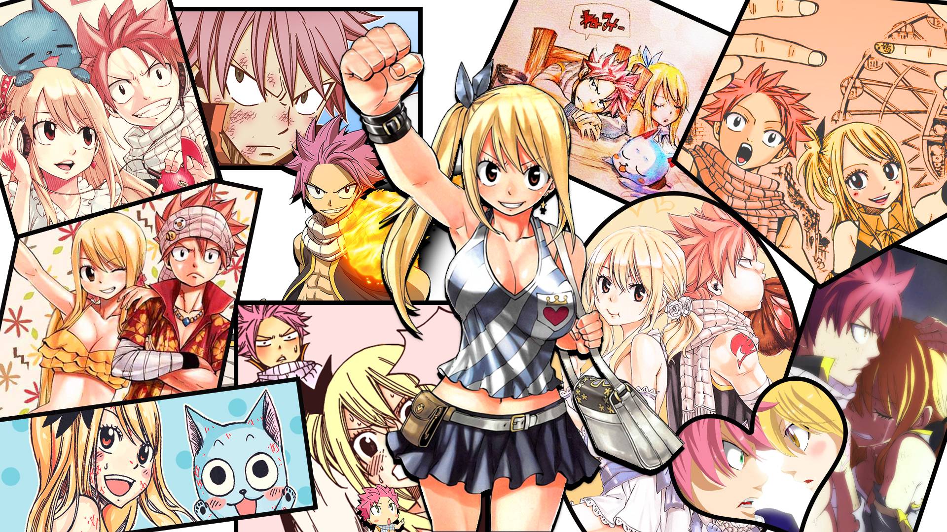 [media] Just Wanted To Share My Nalu Wallpaper - Fairy Tail Movie 2012 , HD Wallpaper & Backgrounds