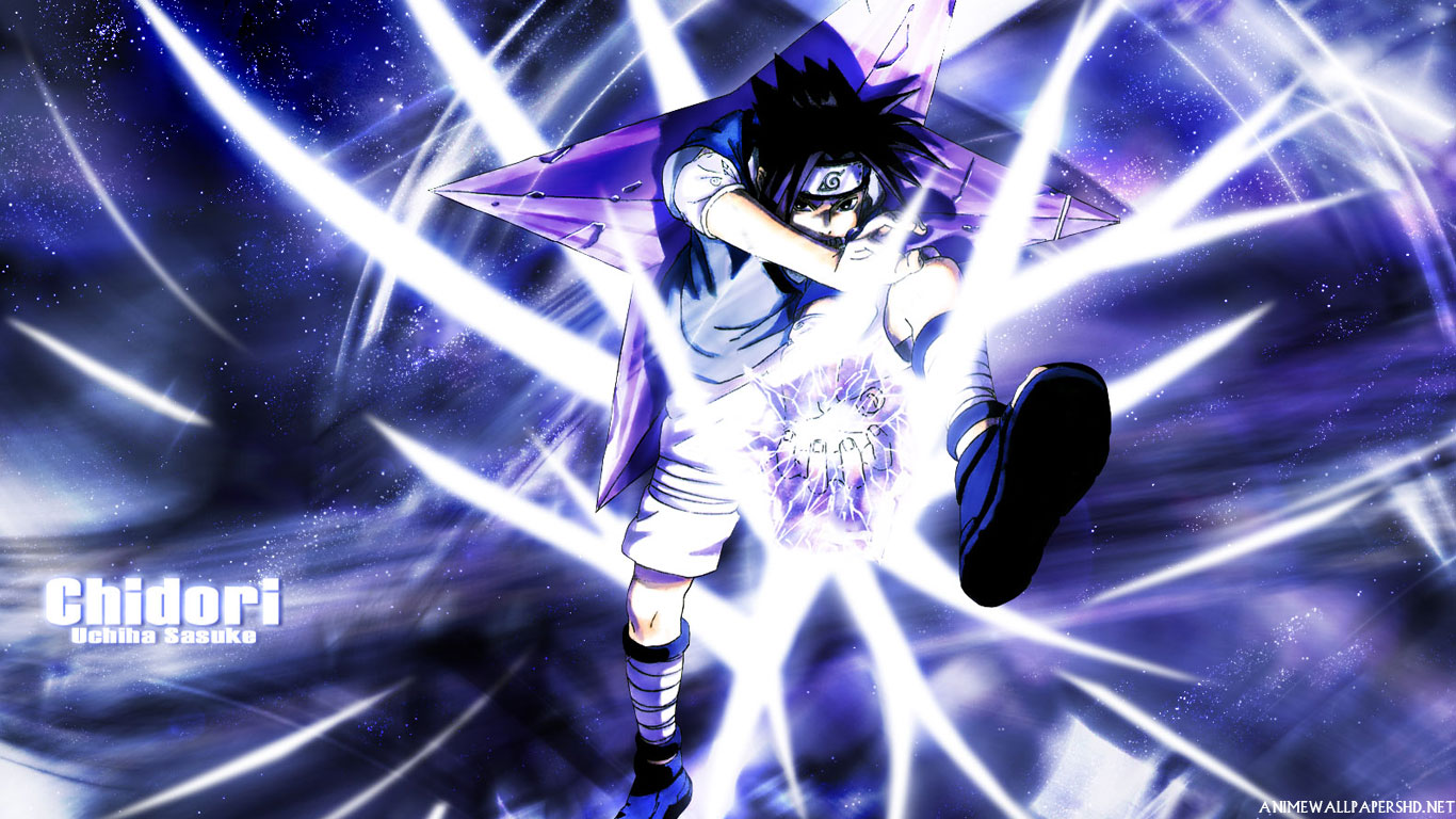 Download - Sasuke Uchiha Sharingan Chidori , HD Wallpaper & Backgrounds