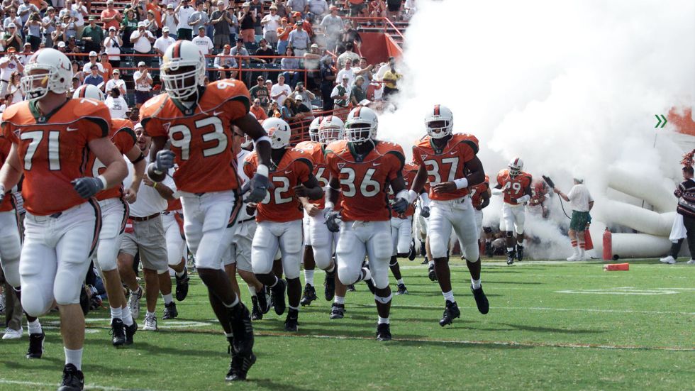 Miami Hurricanes Football Wallpaper Hd - Sprint Football , HD Wallpaper & Backgrounds