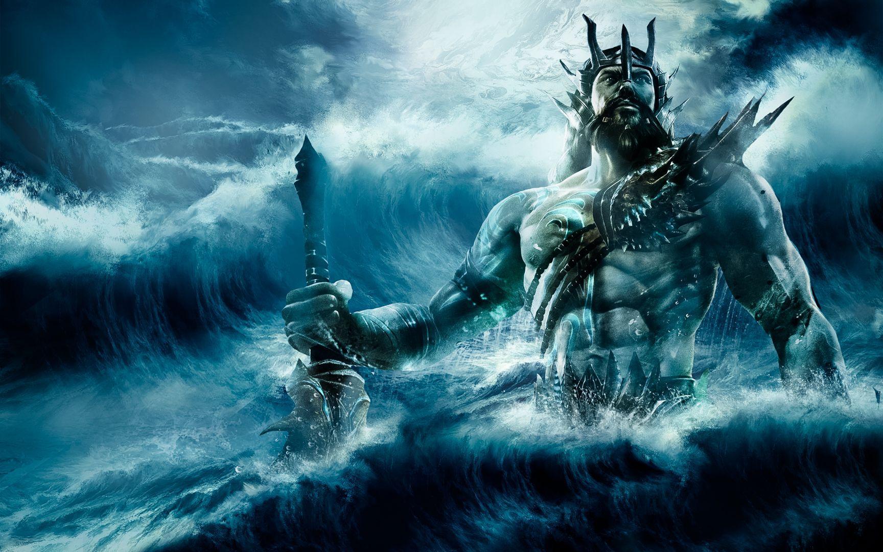 8 Poseidon Hd Wallpapers - Poseidon Background , HD Wallpaper & Backgrounds