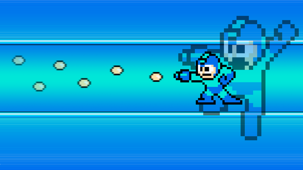 Megaman Wallpaper 8 Bits , HD Wallpaper & Backgrounds