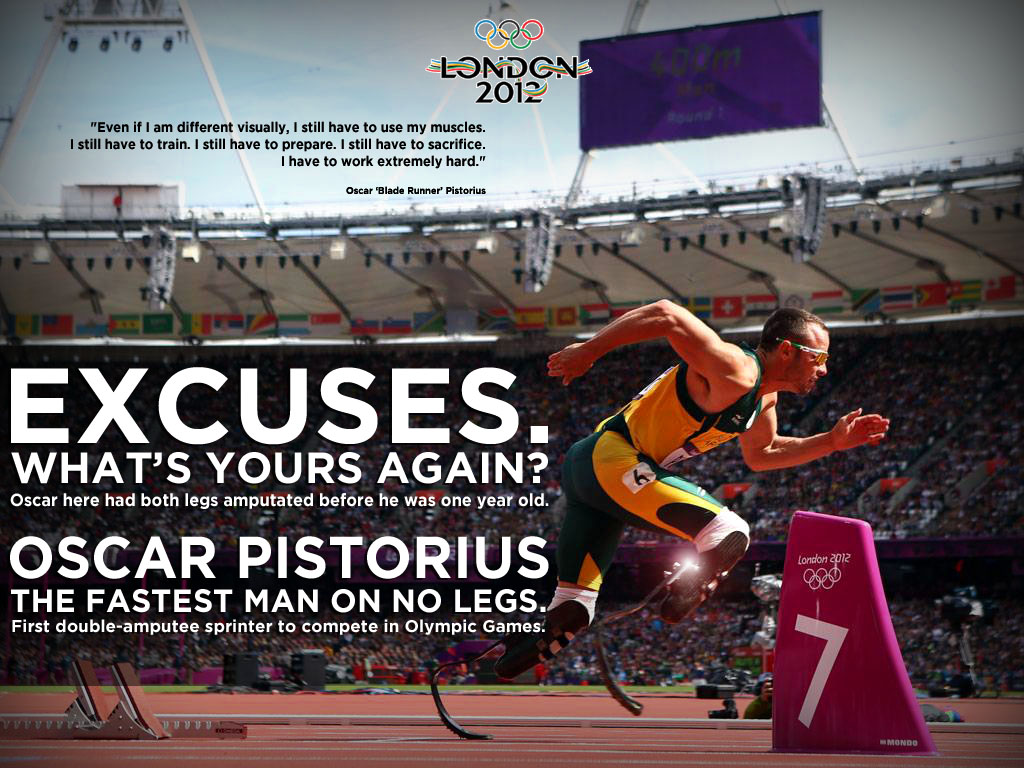 Oscar Pistorius Wallpaper - Oscar Pistorius Wallpaper Nike , HD Wallpaper & Backgrounds