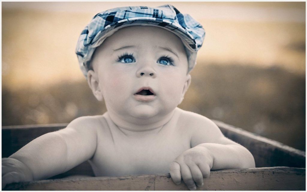 Baby Blue Eyes Cute Wallpaper - Cute Baby Blue Eyes Hd , HD Wallpaper & Backgrounds