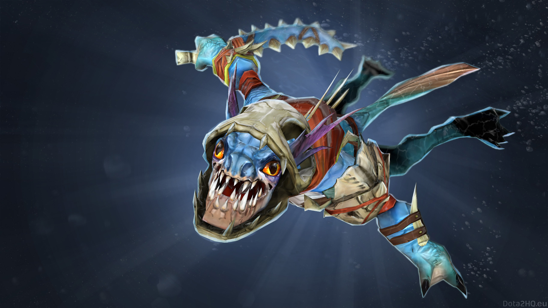 Slark - Обои На Рабочий Стол Дота 2 Сларк , HD Wallpaper & Backgrounds