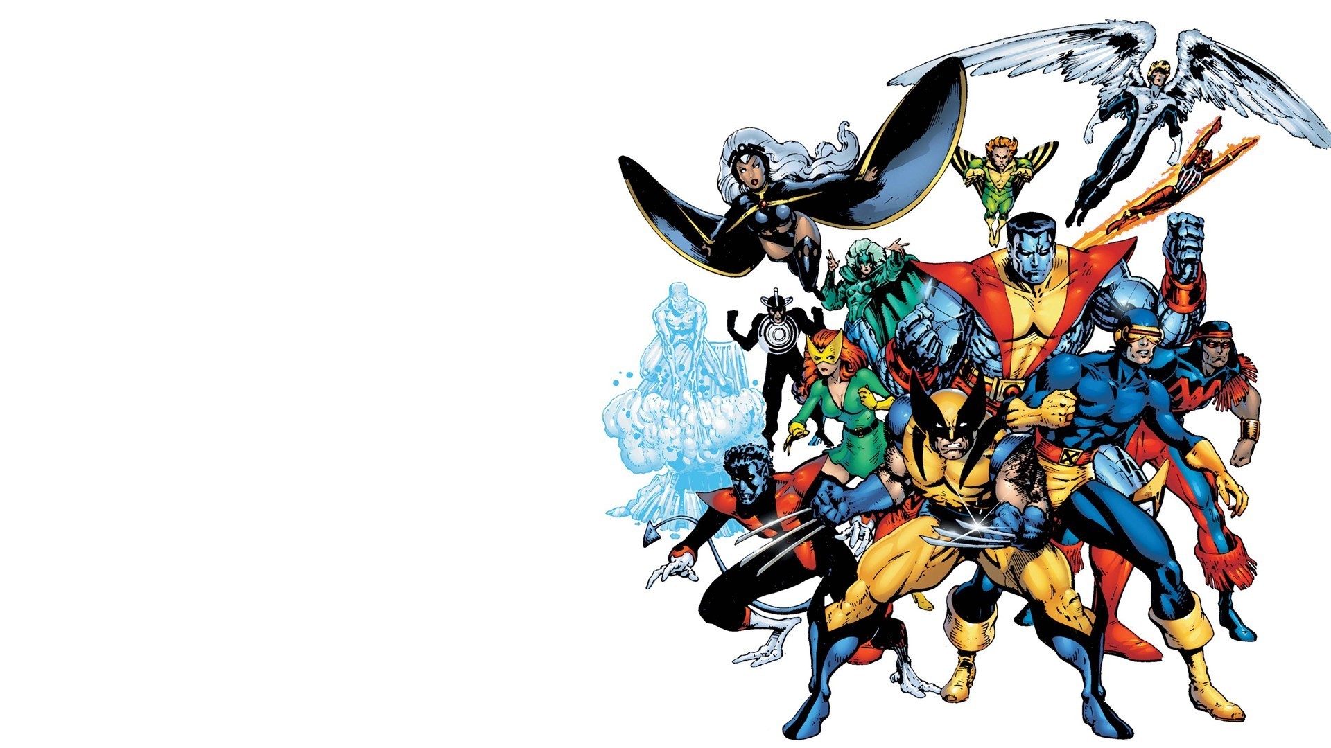 Slark The Nightcrawler Wide Wallpaper - X Men Comic Book Art , HD Wallpaper & Backgrounds