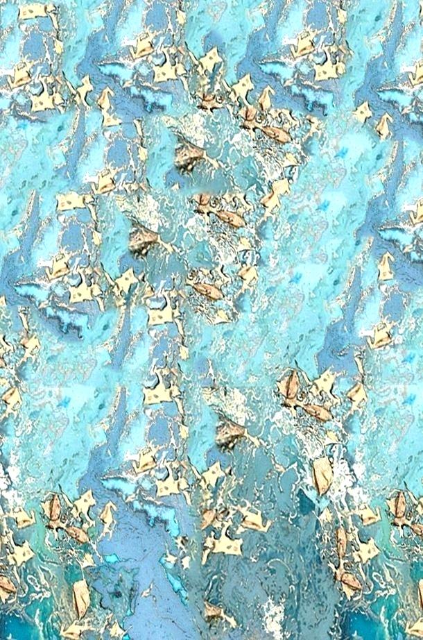 Marble - Teal And Gold Marble , HD Wallpaper & Backgrounds