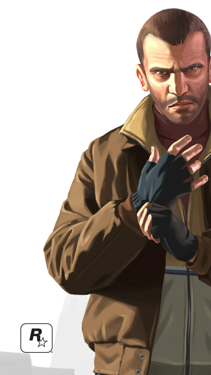 Outerwear, Gta 4, Cool, Gentleman, Human Behavior Hd - Gta 4 Niko Bellic Render , HD Wallpaper & Backgrounds