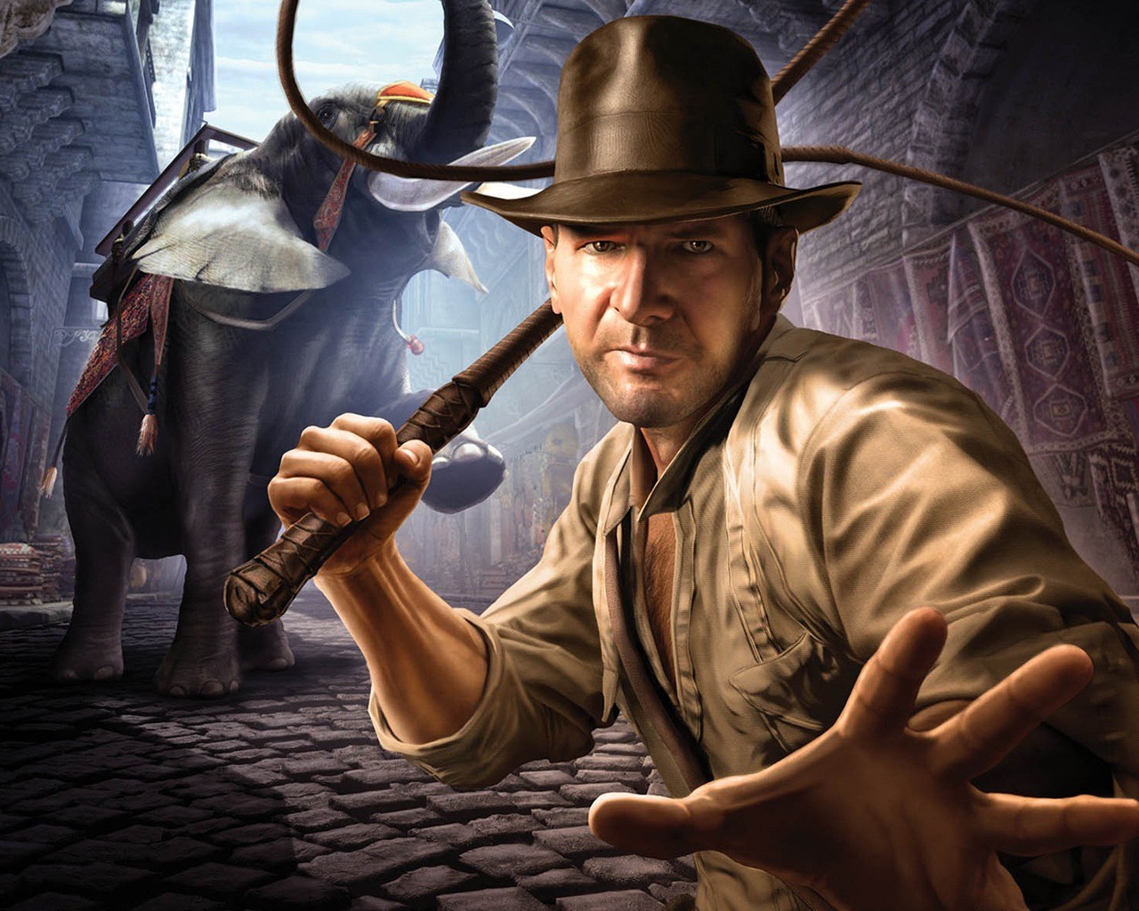 Indiana Jones And The Emperor Tomb Ps2 , HD Wallpaper & Backgrounds