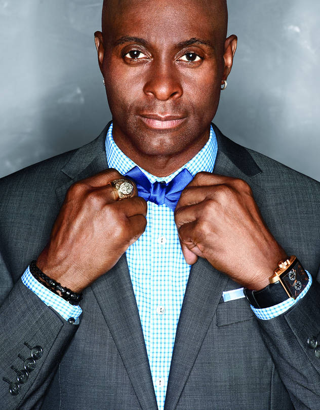 Jerry Rice In A 2014 Promotional - Jerry Rice Girlfriend , HD Wallpaper & Backgrounds