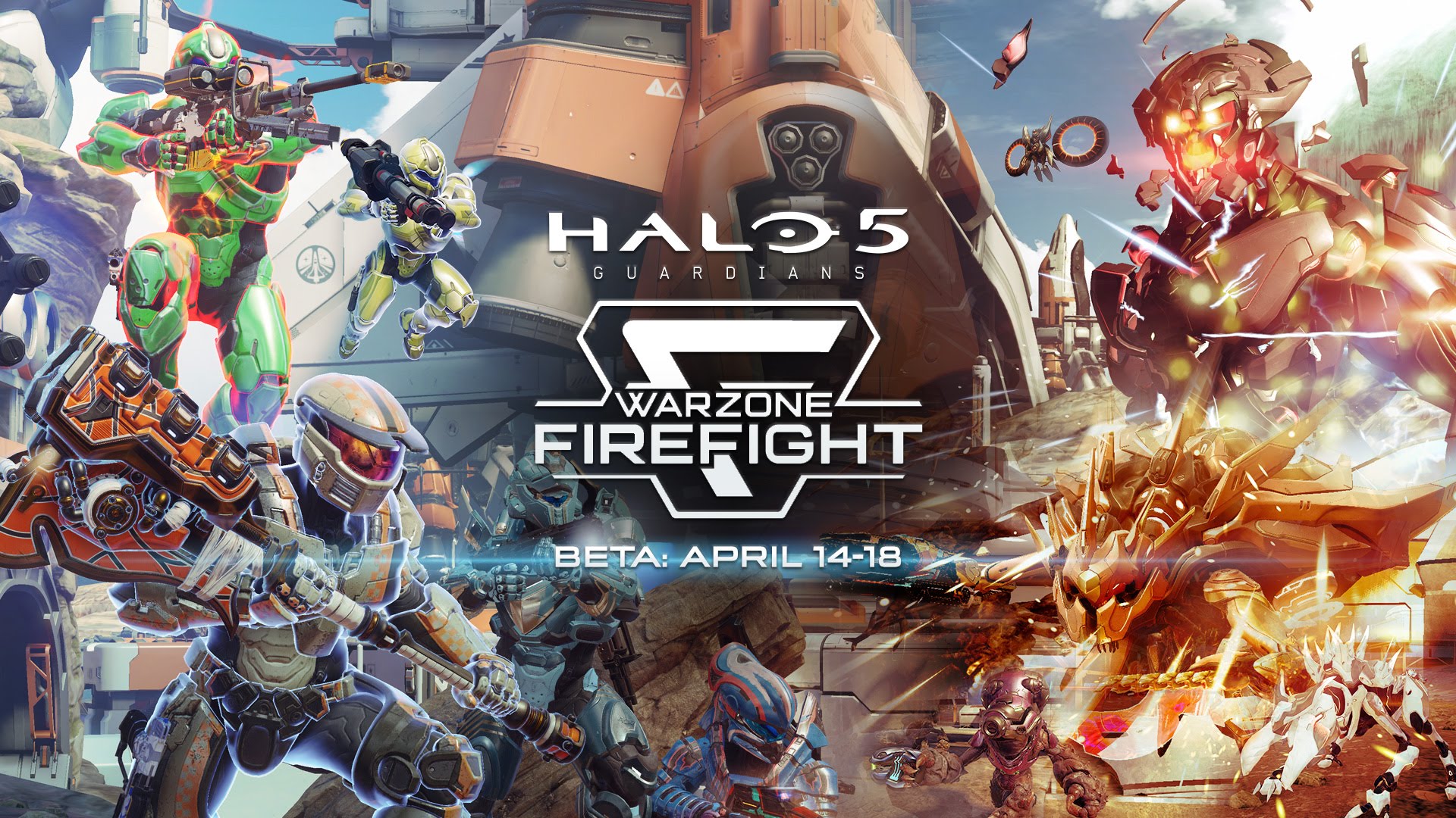 High-resolution Warzone Firefight Beta Wallpaper - Halo 5 Warzone Firefight , HD Wallpaper & Backgrounds