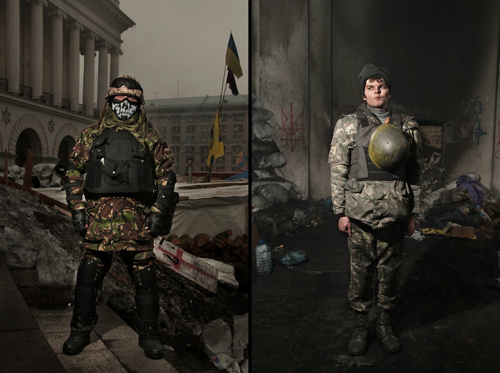 Kiev - War Zone - Wallpapers - Ukraine Revolution Gas Mask , HD Wallpaper & Backgrounds
