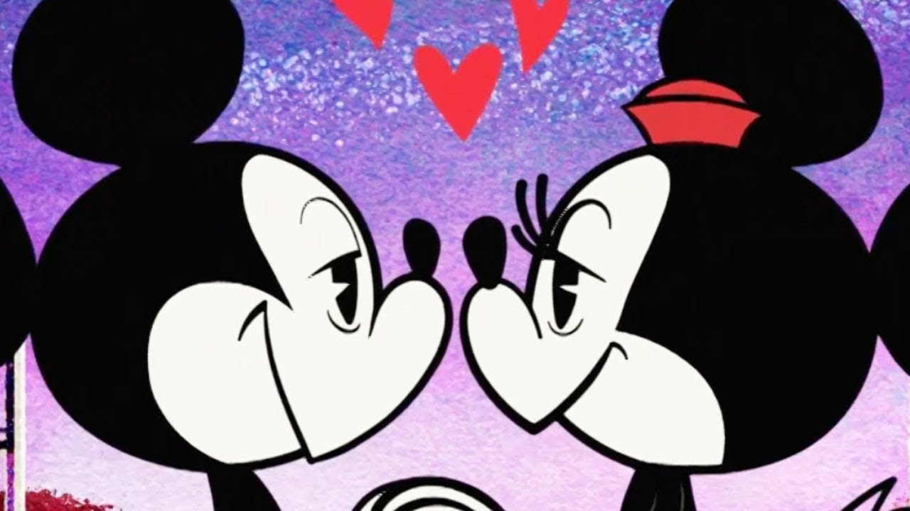 Locked In Love - Mickey Mouse Locked In Love , HD Wallpaper & Backgrounds